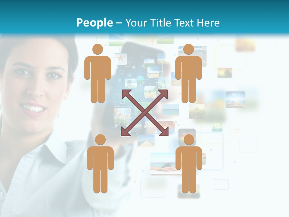 Information Transfer Banner PowerPoint Template
