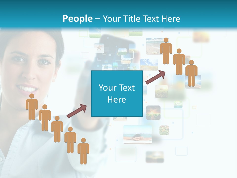 Information Transfer Banner PowerPoint Template