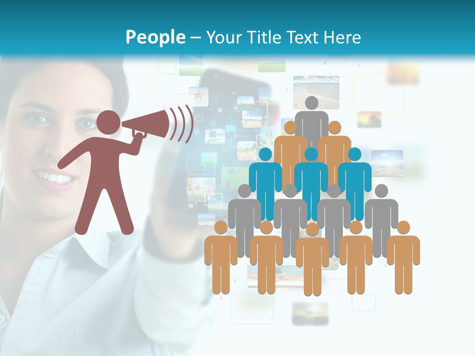 Information Transfer Banner PowerPoint Template