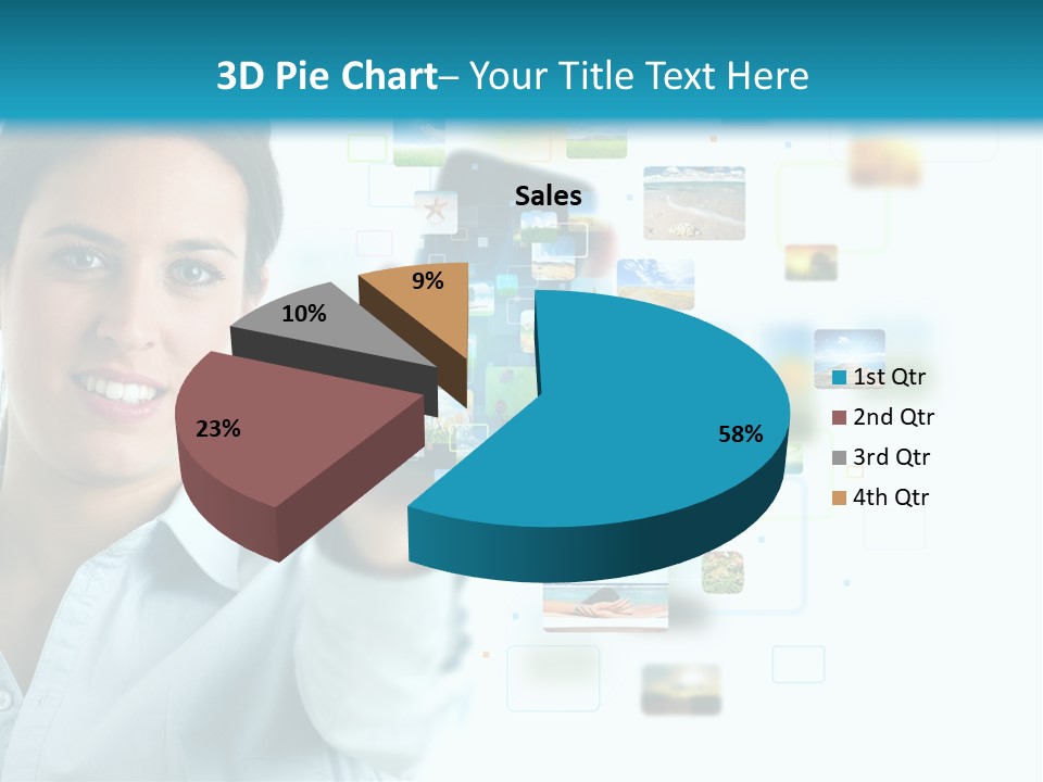 Information Transfer Banner PowerPoint Template