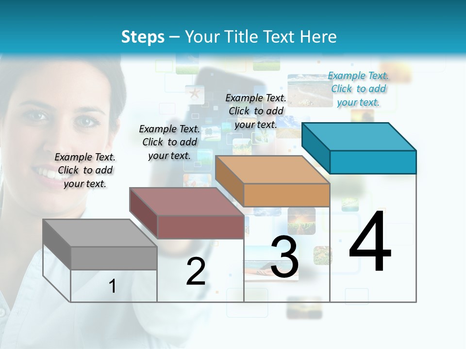 Information Transfer Banner PowerPoint Template
