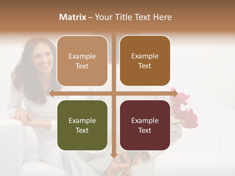 Focus Bouquet Youth PowerPoint Template
