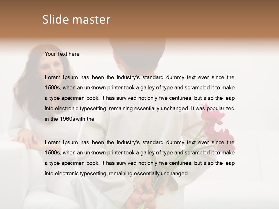 Focus Bouquet Youth PowerPoint Template