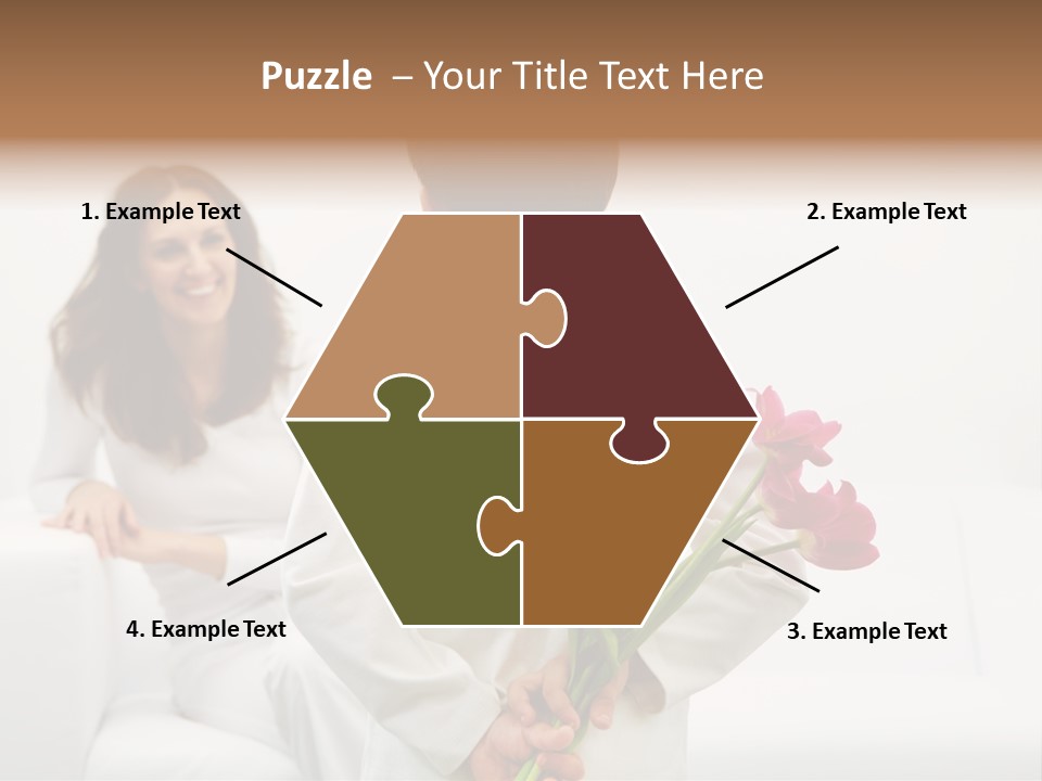 Focus Bouquet Youth PowerPoint Template