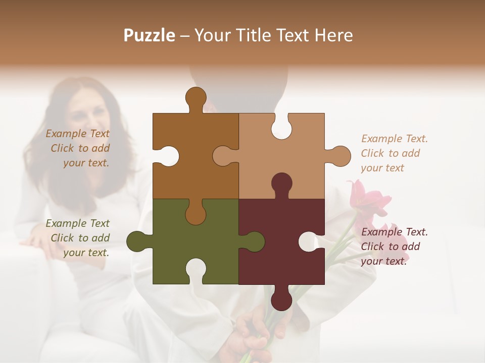 Focus Bouquet Youth PowerPoint Template