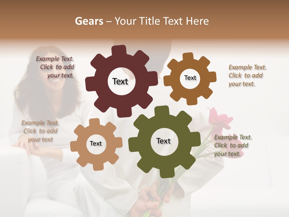 Focus Bouquet Youth PowerPoint Template
