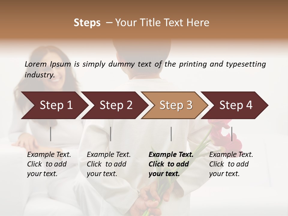 Focus Bouquet Youth PowerPoint Template