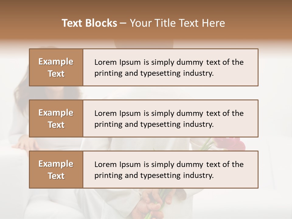 Focus Bouquet Youth PowerPoint Template