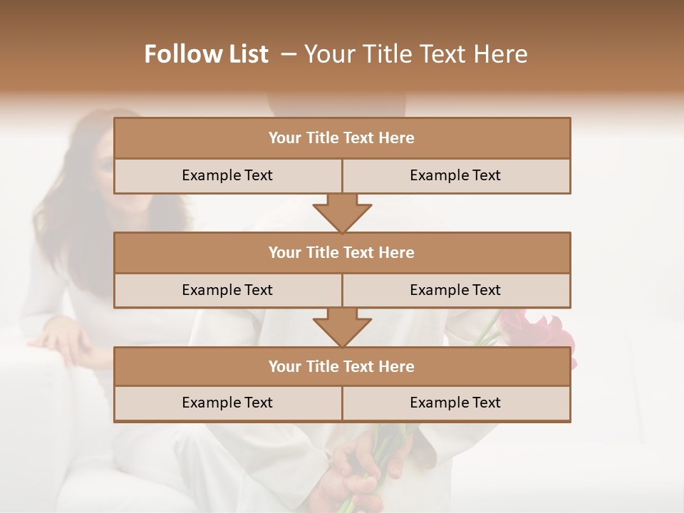 Focus Bouquet Youth PowerPoint Template