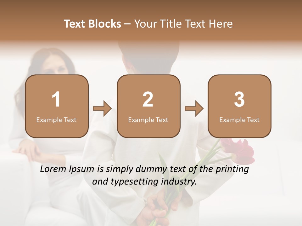 Focus Bouquet Youth PowerPoint Template