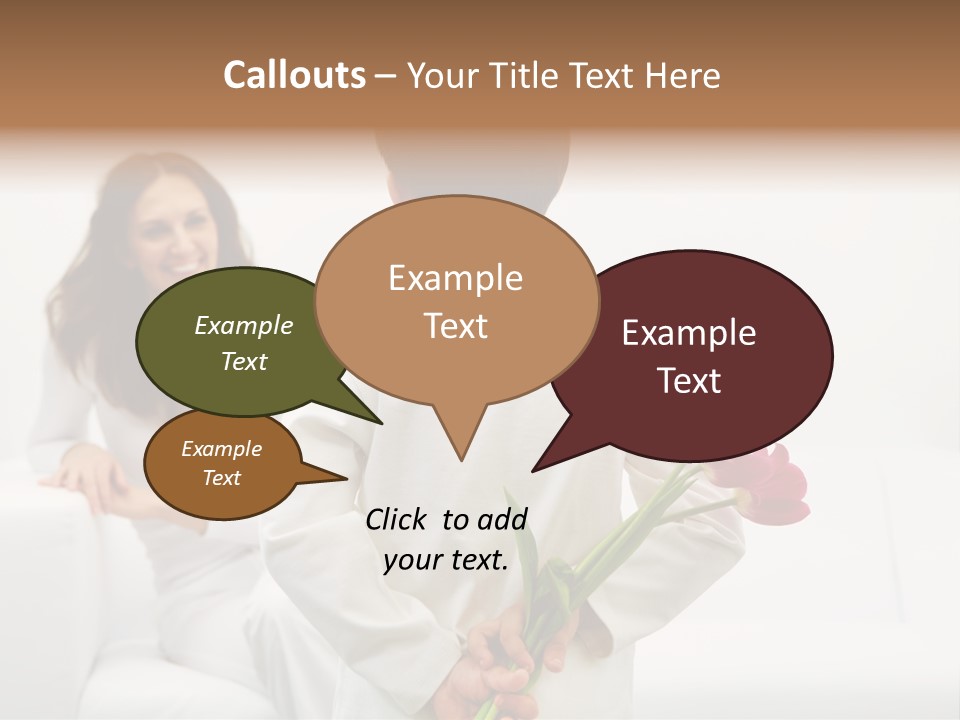 Focus Bouquet Youth PowerPoint Template