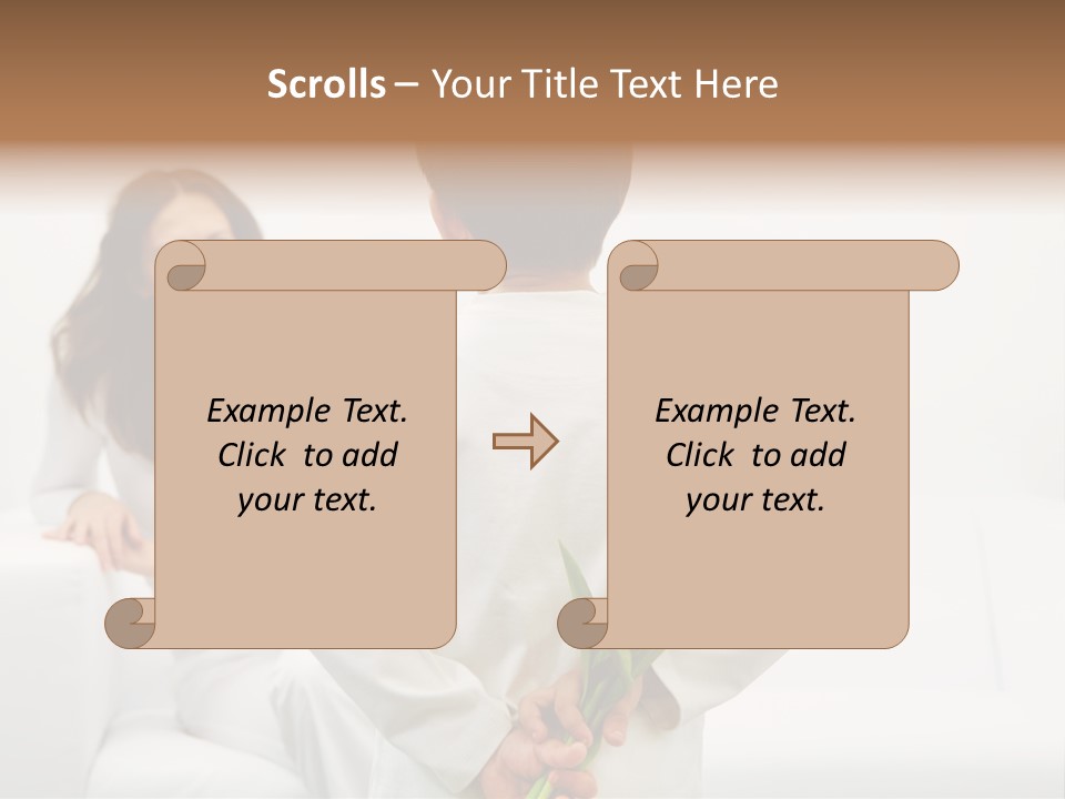Focus Bouquet Youth PowerPoint Template