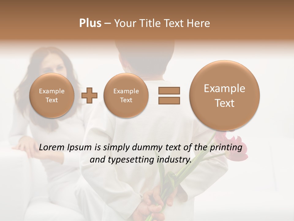 Focus Bouquet Youth PowerPoint Template