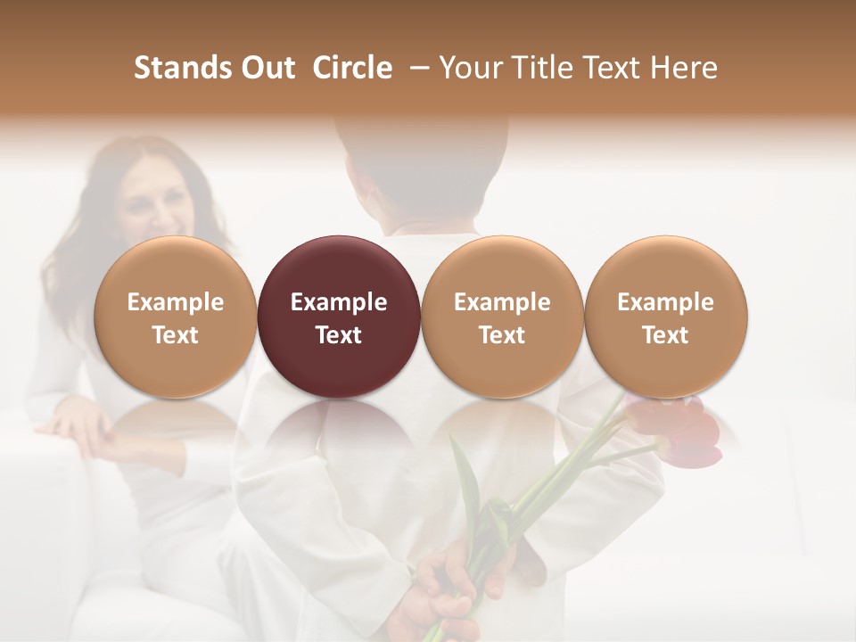 Focus Bouquet Youth PowerPoint Template