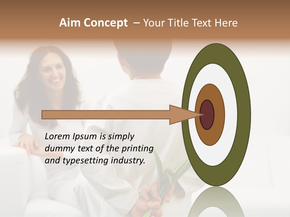 Focus Bouquet Youth PowerPoint Template