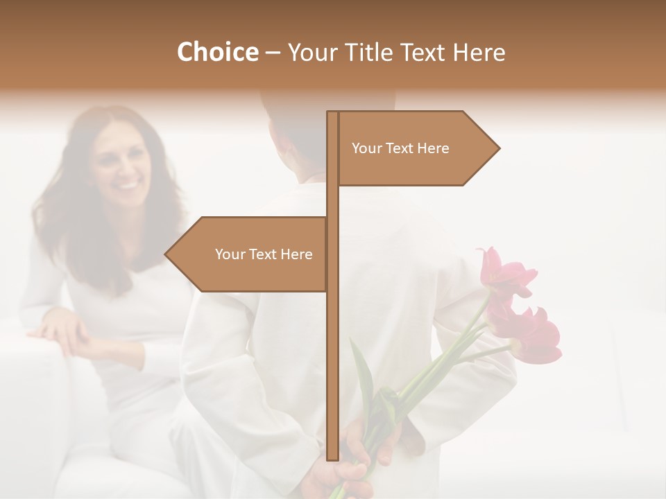 Focus Bouquet Youth PowerPoint Template