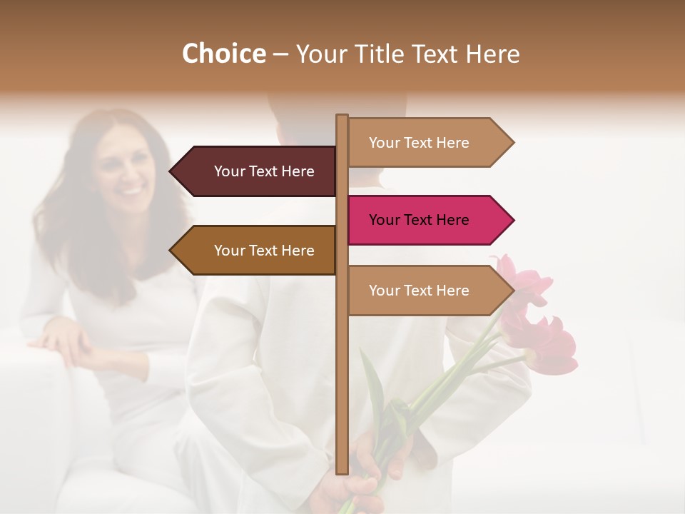 Focus Bouquet Youth PowerPoint Template