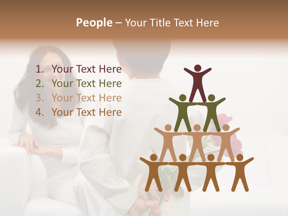 Focus Bouquet Youth PowerPoint Template