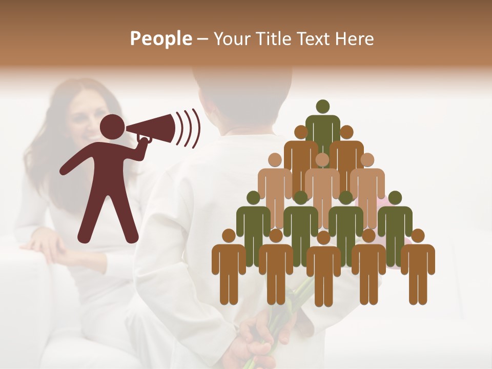Focus Bouquet Youth PowerPoint Template