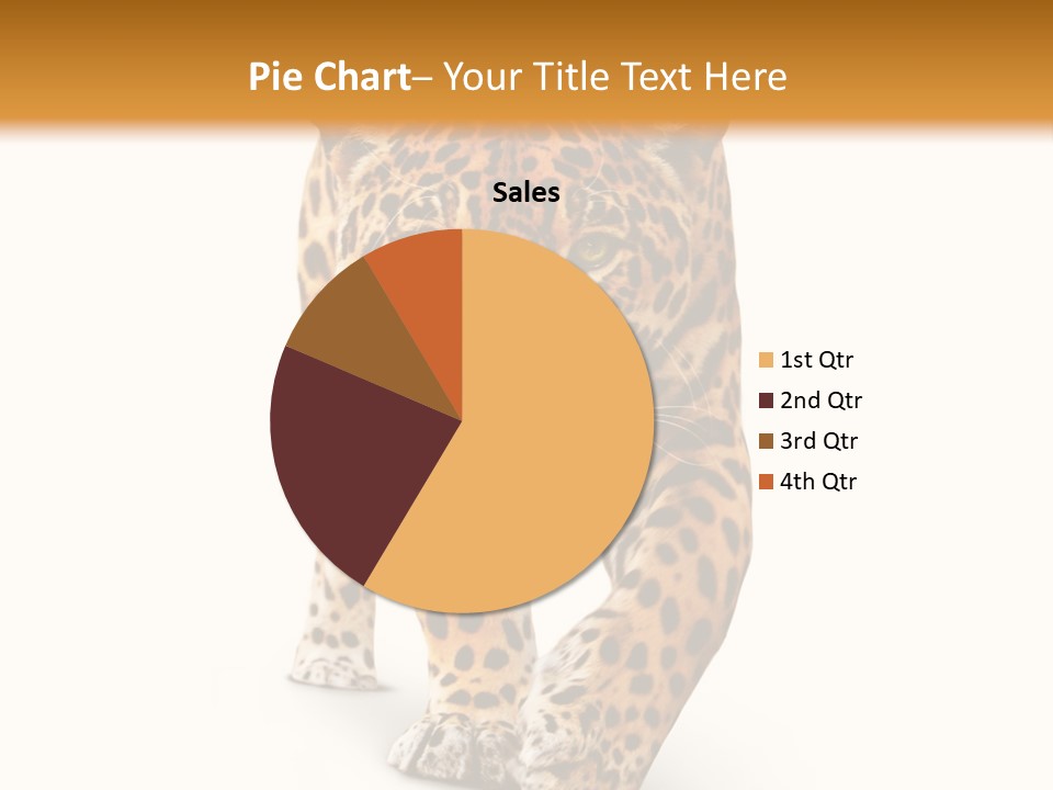 Front Animal Strength PowerPoint Template