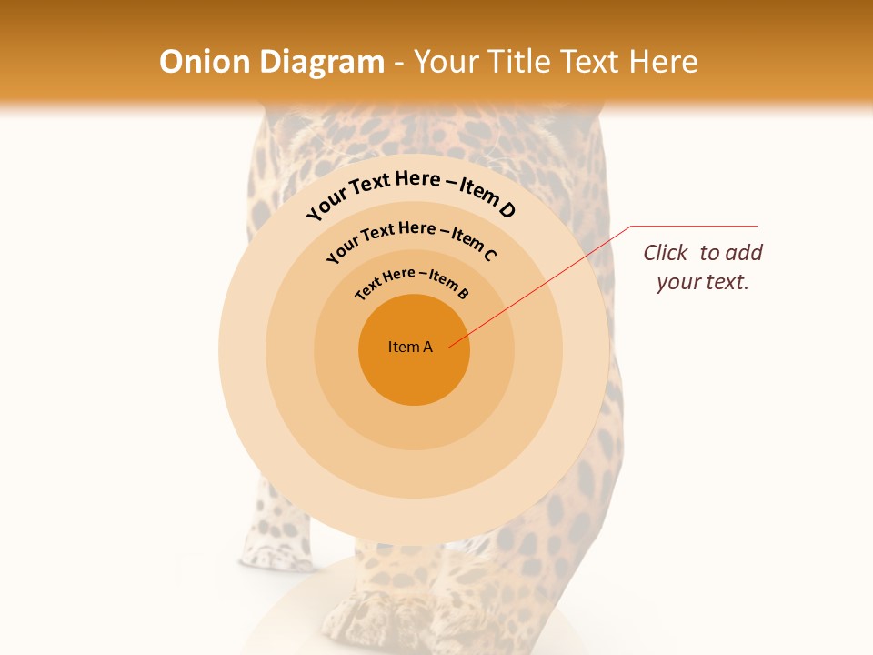 Front Animal Strength PowerPoint Template