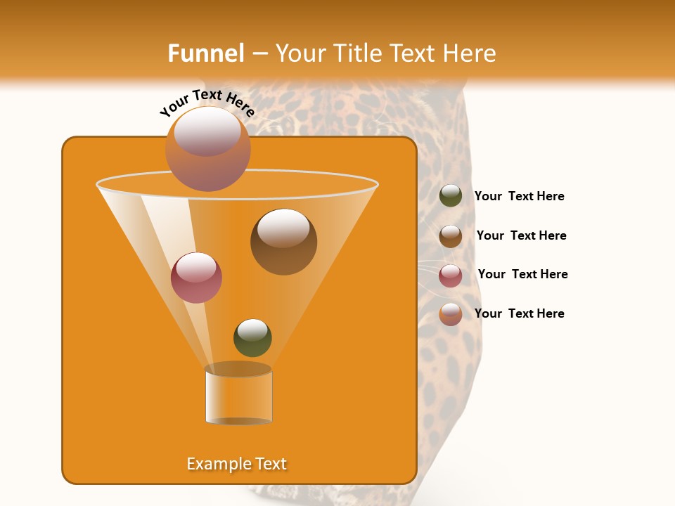 Front Animal Strength PowerPoint Template