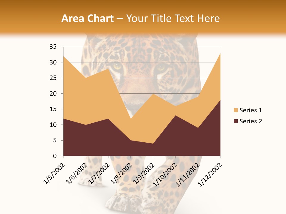 Front Animal Strength PowerPoint Template