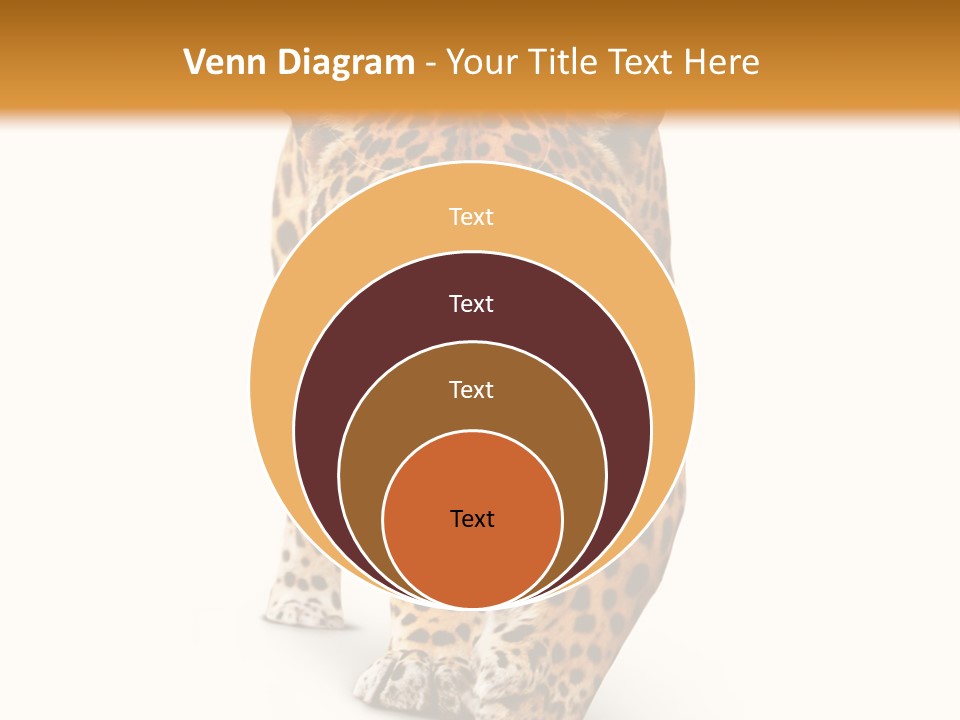 Front Animal Strength PowerPoint Template