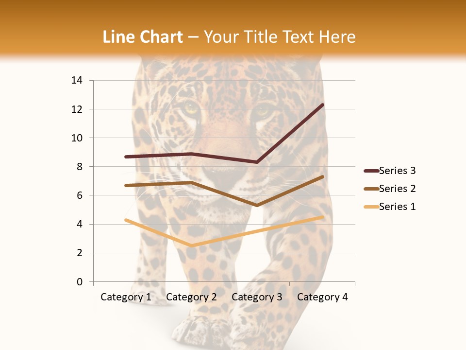 Front Animal Strength PowerPoint Template