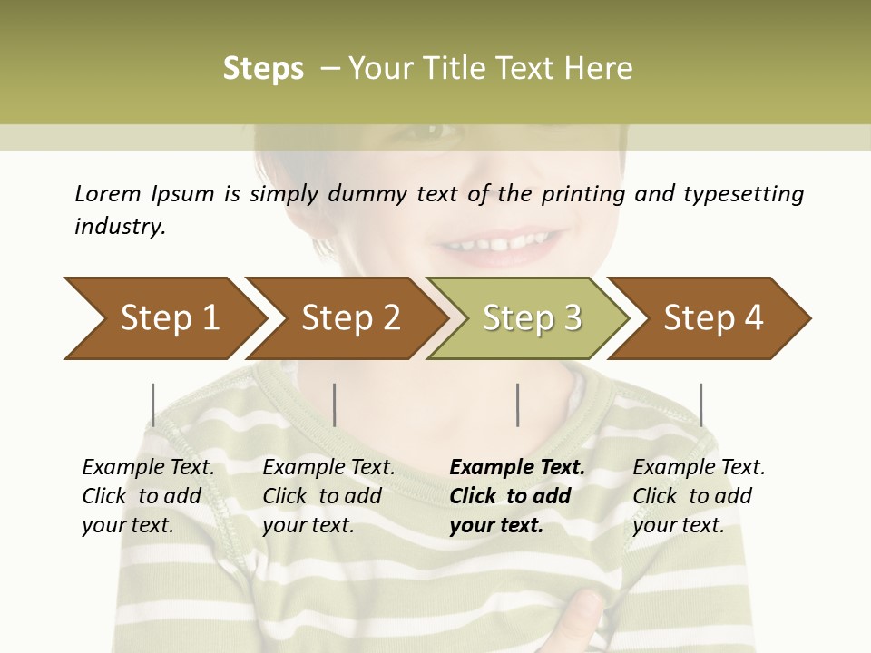 Joy Baby Laugh PowerPoint Template