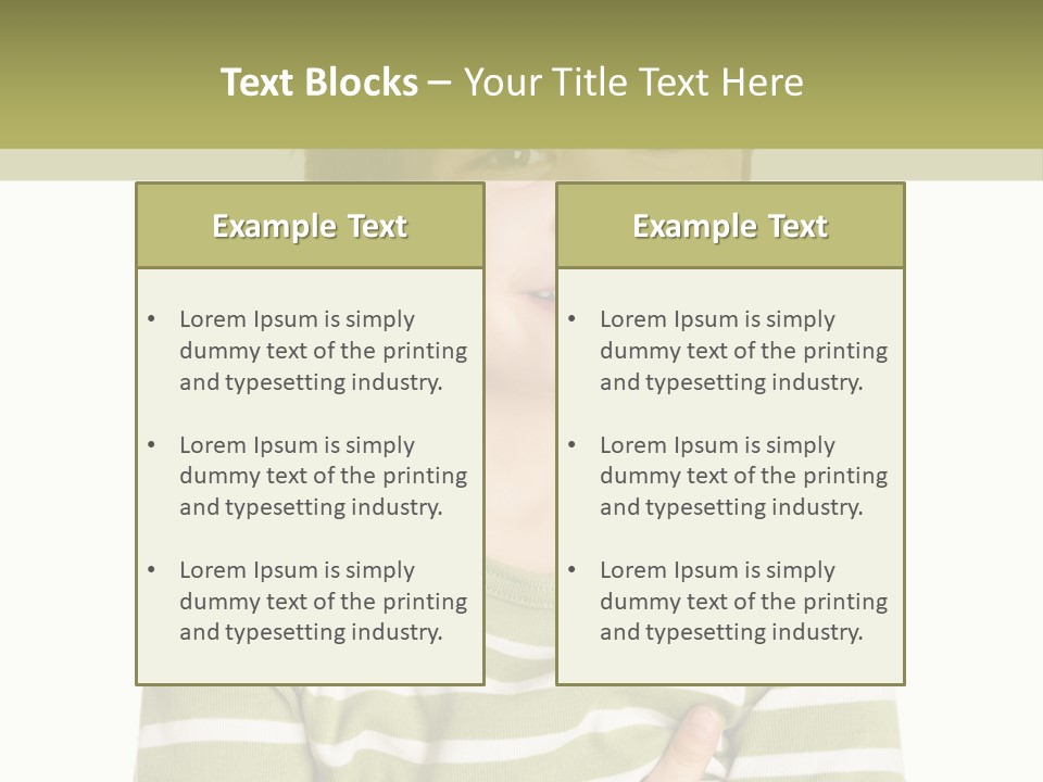 Joy Baby Laugh PowerPoint Template
