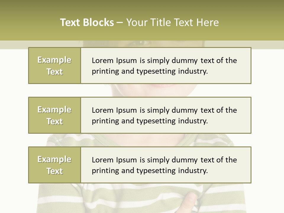 Joy Baby Laugh PowerPoint Template