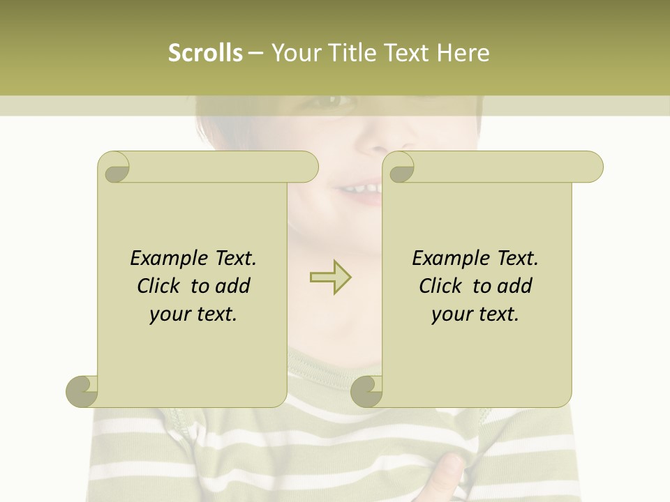 Joy Baby Laugh PowerPoint Template
