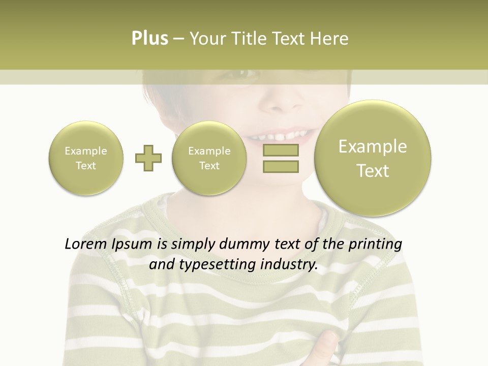 Joy Baby Laugh PowerPoint Template