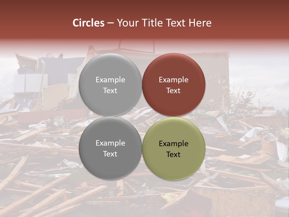 Sky Home Structure PowerPoint Template