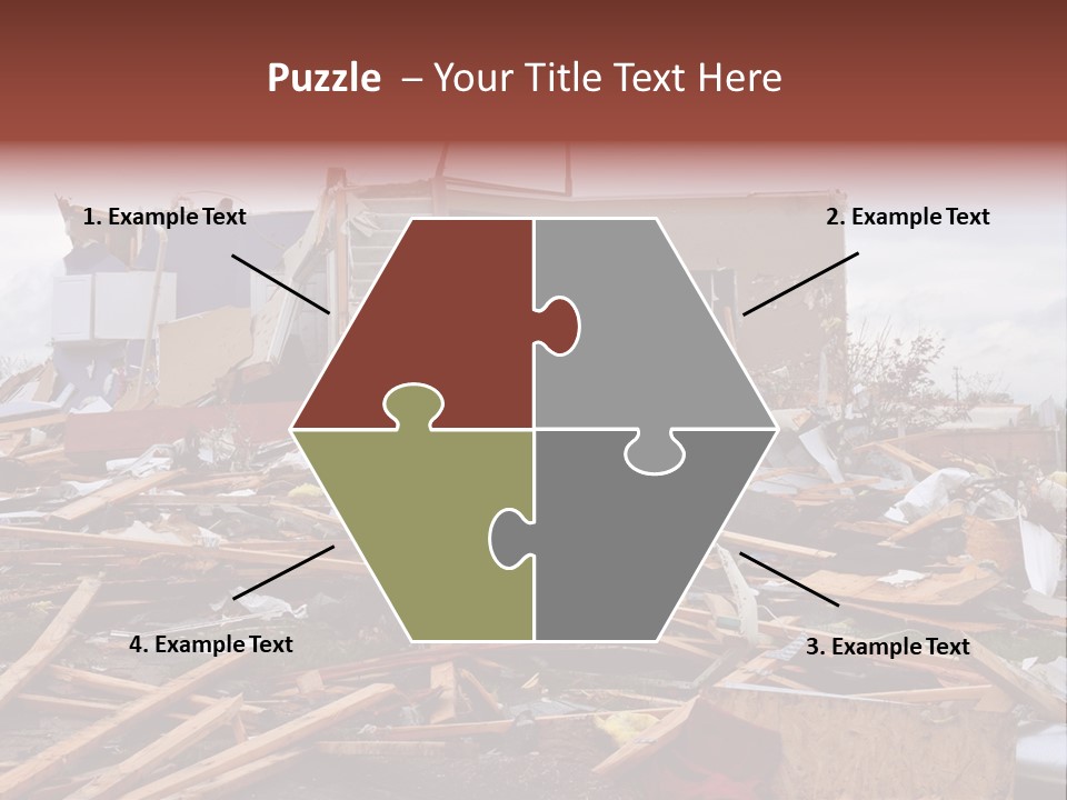 Sky Home Structure PowerPoint Template