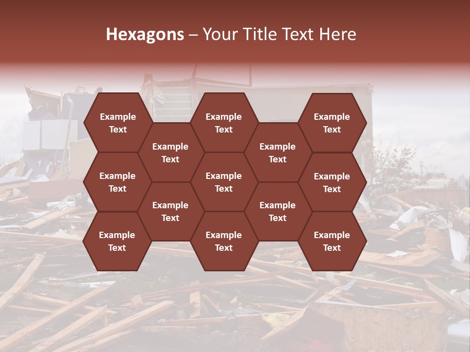 Sky Home Structure PowerPoint Template