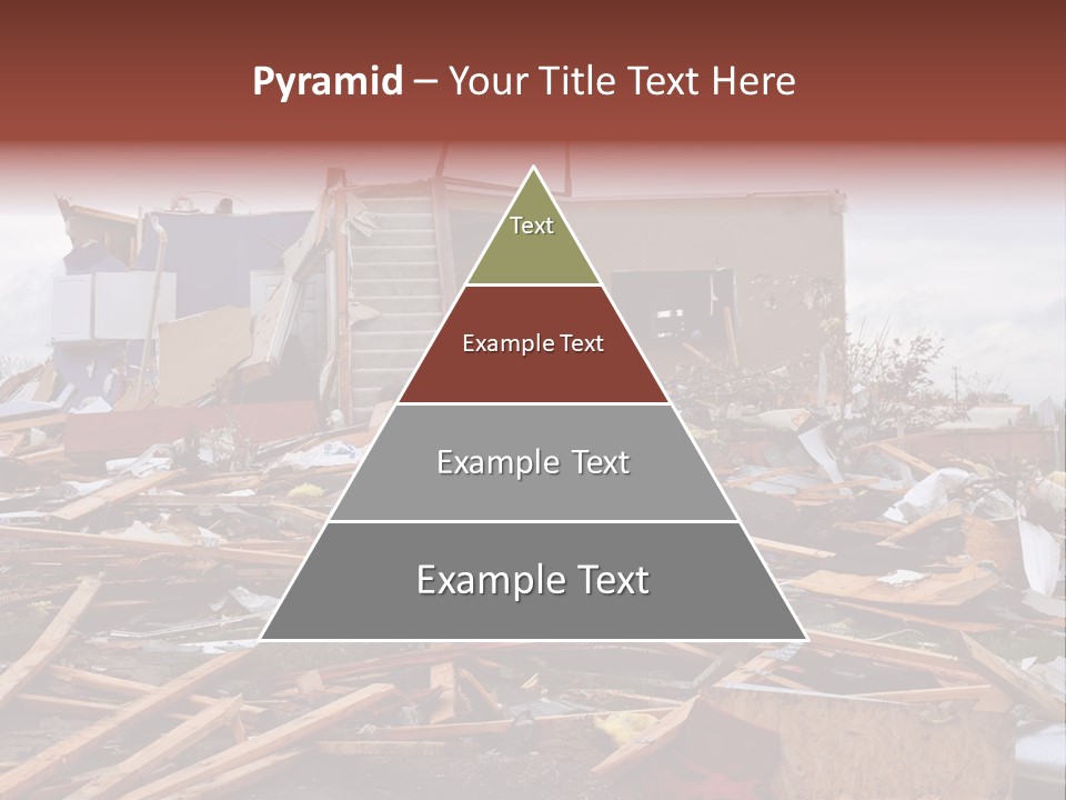 Sky Home Structure PowerPoint Template