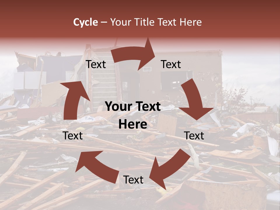 Sky Home Structure PowerPoint Template