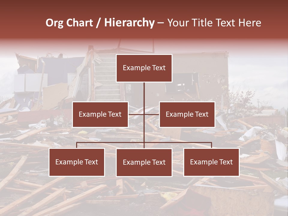 Sky Home Structure PowerPoint Template