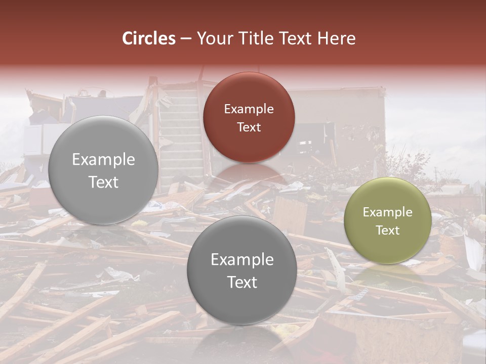 Sky Home Structure PowerPoint Template