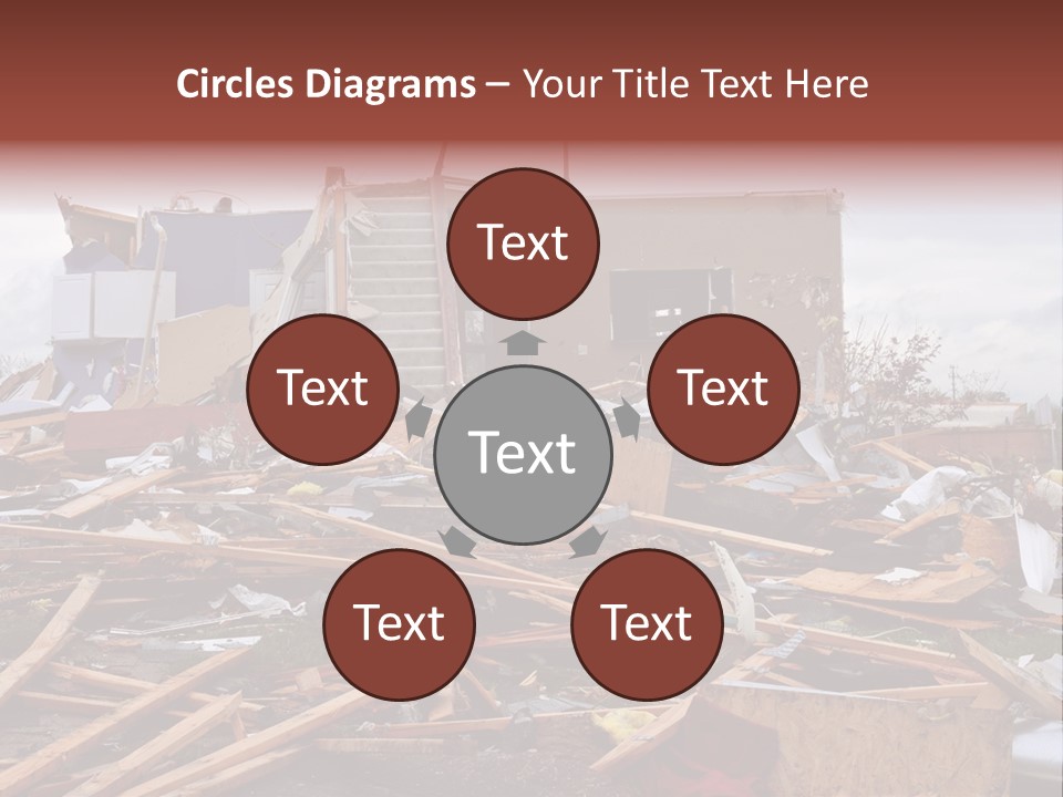 Sky Home Structure PowerPoint Template