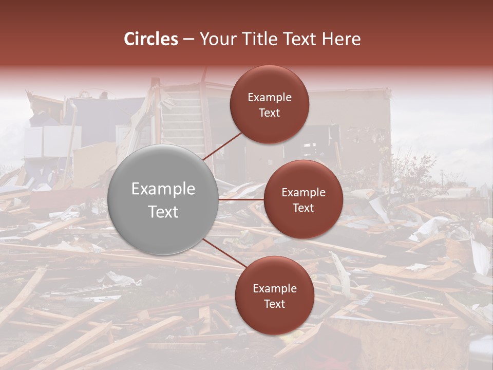 Sky Home Structure PowerPoint Template