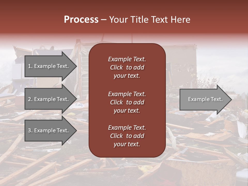 Sky Home Structure PowerPoint Template