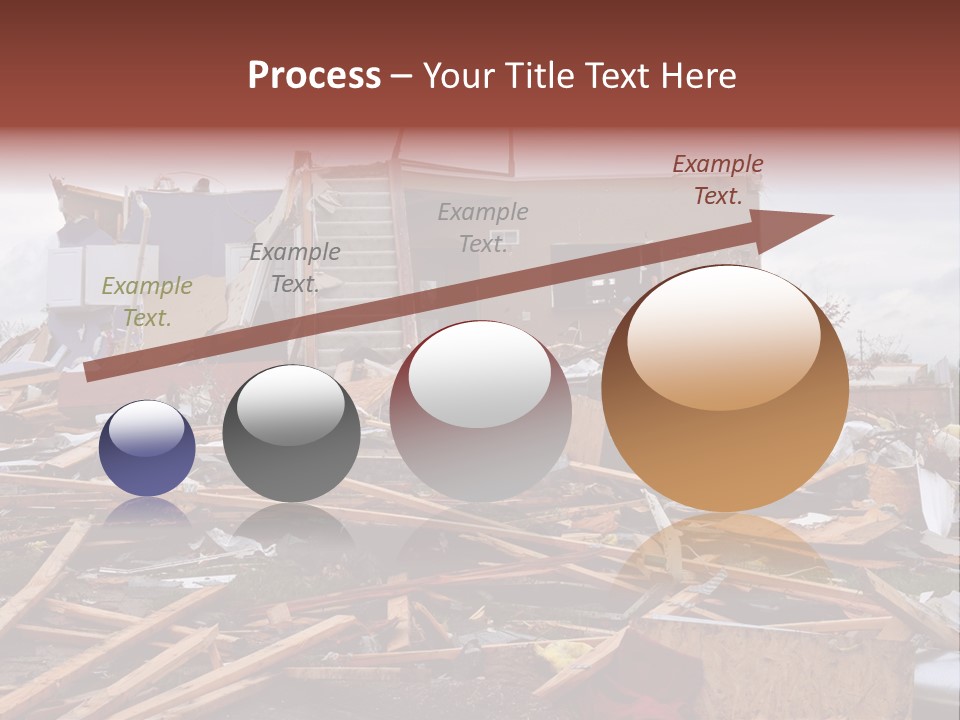 Sky Home Structure PowerPoint Template