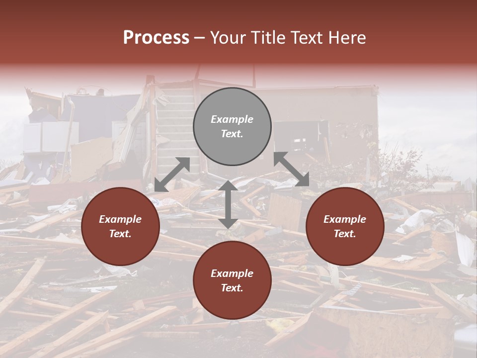 Sky Home Structure PowerPoint Template
