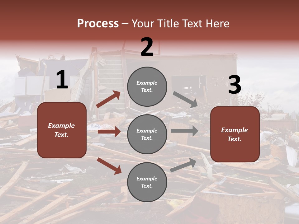 Sky Home Structure PowerPoint Template