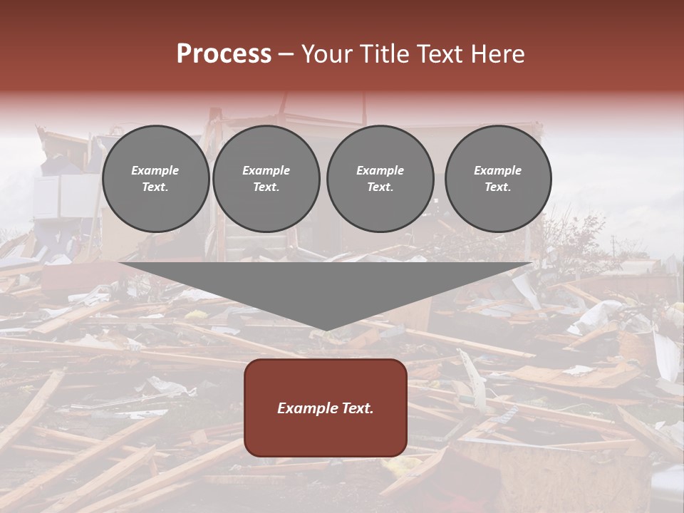 Sky Home Structure PowerPoint Template