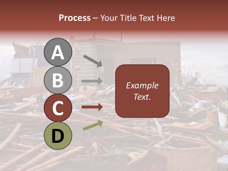 Sky Home Structure PowerPoint Template
