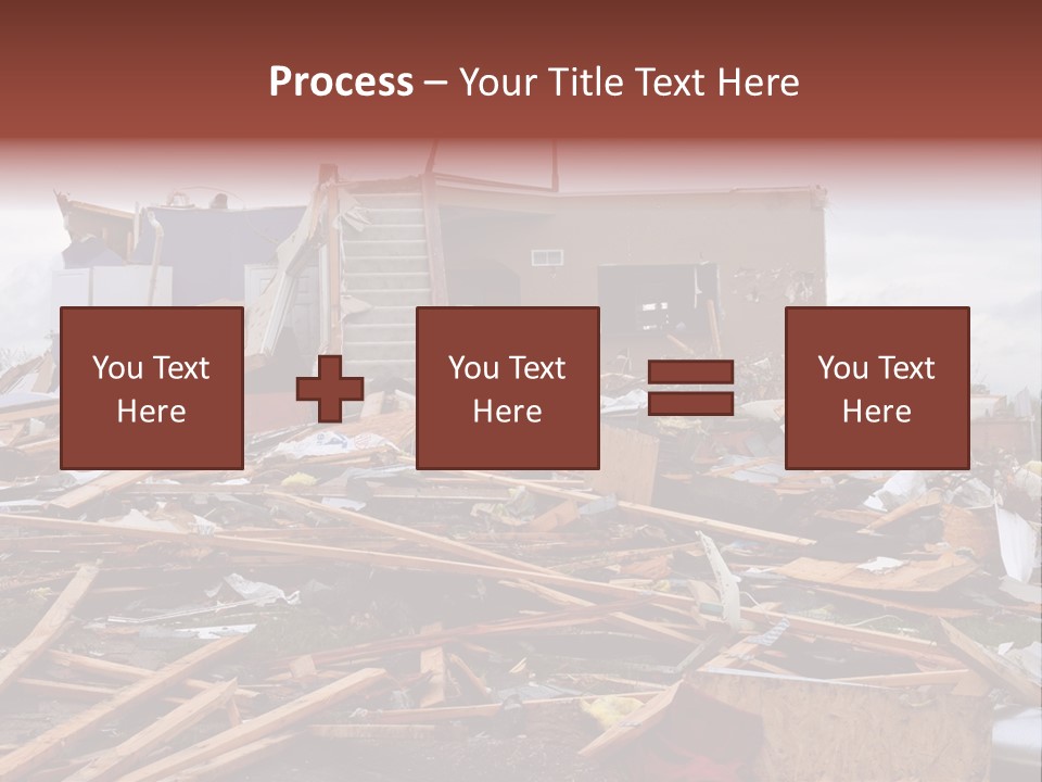 Sky Home Structure PowerPoint Template